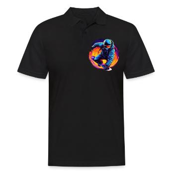 Snowboard ou ski puis après-ski - Polo Homme - noir - Devant - Kai (181cm)