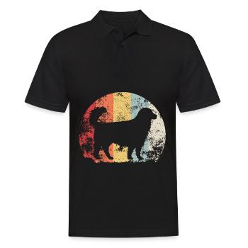 Chien Golden Retriever - Polo Homme - noir - Devant - Kai (181cm)