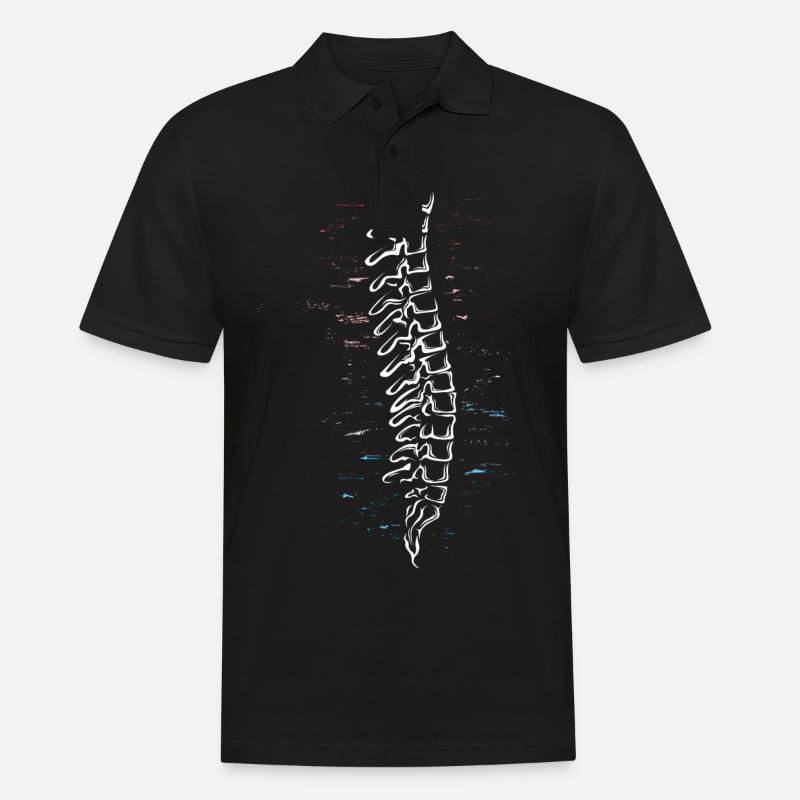 Physiotherapist Chiropractor Physiotherapy - Men's Polo Shirt - black