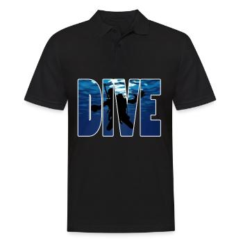 Plongée, Diver - Polo Homme - noir - Devant - Kai (181cm)