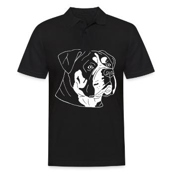 Continental Bulldog - Männer Poloshirt - Schwarz - Vorne - Kai (181cm)
