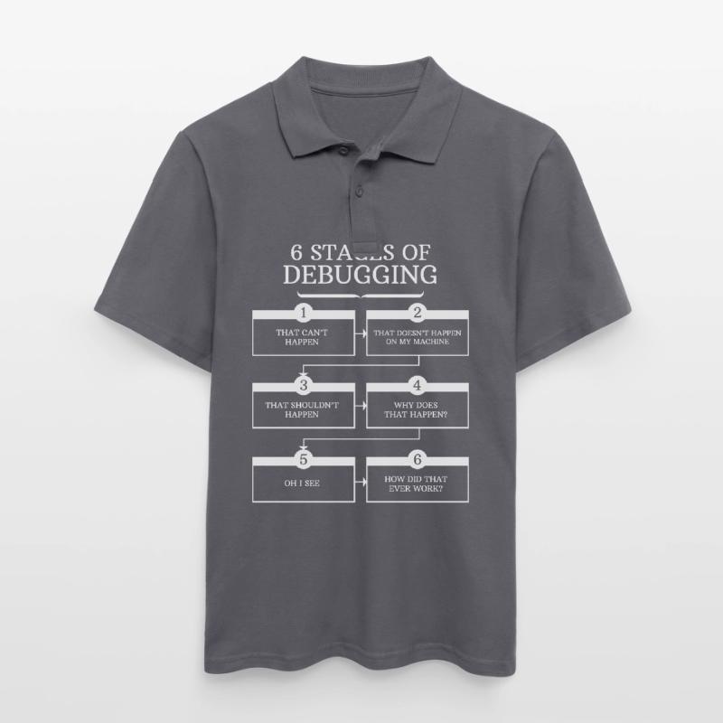 Debugging Programmers Gift Programming Men's Polo Shirt