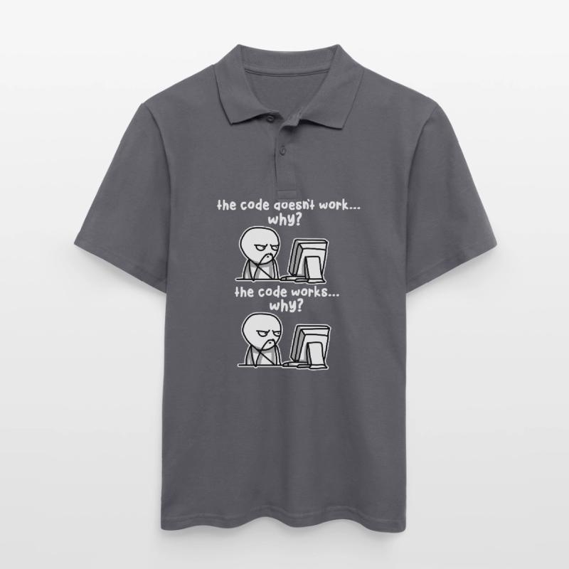 Programming Code Computer Programmer Software Männer Poloshirt