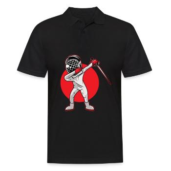 DegenFechter Fleuret Degen Sabres Escrime - Polo Homme - noir - Devant - Kai (181cm)