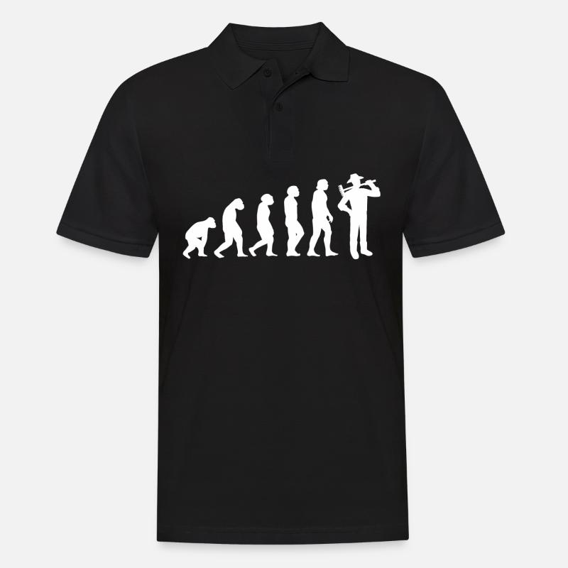 Evolution Jardinier - Polo Homme - noir