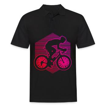 Vélo de route Vélo de route Vélo de route Cycliste de route - Polo Homme - noir - Devant - Kai (181cm)