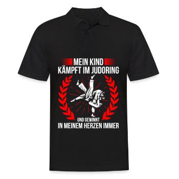 Judo Für Judoka Judo Kämpfer Judo Trainer Judo - Männer Poloshirt - Schwarz - Vorne - Kai (181cm)