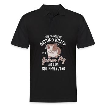 Von Meerschweinchen getötet sind niedrig, aber nie - Polo Homme - noir - Devant - Kai (181cm)