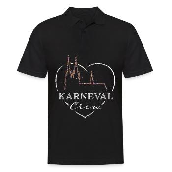 Kölner Dom Köln Cologne Colonia Kölle Kölnerin - Männer Poloshirt - Schwarz - Vorne - Kai (181cm)