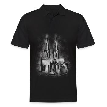Kölner Dom Köln Cologne Colonia Kölnerin Karneval - Männer Poloshirt - Schwarz - Vorne - Kai (181cm)