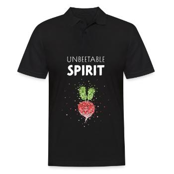 Radieschen Beet Kostümersatz Karneval Fasching - Männer Poloshirt - Schwarz - Vorne - Kai (181cm)