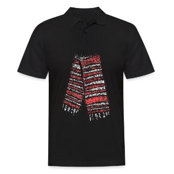 Cologne Cologne Red White Carnival Confetti Football - Men's Polo Shirt - black - Front - Kai (181cm)