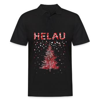 Carnaval Carnaval Helau Cologne Arbre de Noël Noël - Polo Homme - noir - Devant - Kai (181cm)
