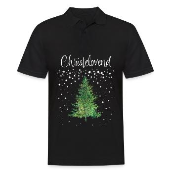 Fastelovend Karneval Weihnachtszeit Christbaum - Männer Poloshirt - Schwarz - Vorne - Kai (181cm)