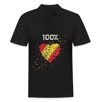 Espagne Espagnol Espagnol Drapeau espagnol Espagnefan - Polo Homme - noir - Devant - Kai (181cm)