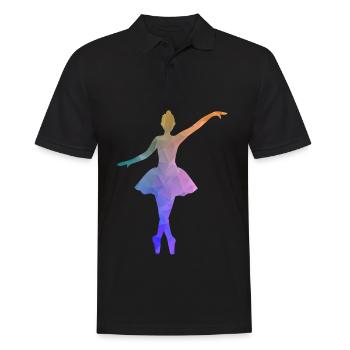 Cours de danse classique Gift Dance Dancer Ballerina - Polo Homme - noir - Devant - Kai (181cm)