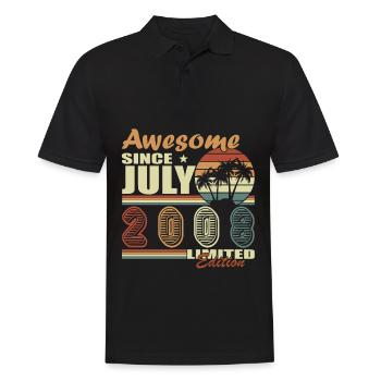 Anniversaire de juillet 2008 - Édition limitée | 2008 - Polo Homme - noir - Devant - Kai (181cm)
