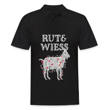 Köln Rot Weiß Geißbock Rut un Wiess Kölsch Kölner - Männer Poloshirt - Schwarz - Vorne - Kai (181cm)