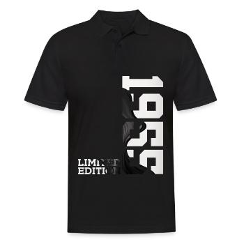 ÉDITION LIMITÉE 71E ANNIVERSAIRE 1955 - Polo Homme - noir - Devant - Kai (181cm)