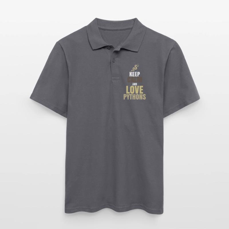 python Men's Polo Shirt
