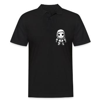 Halloween Horror Movie - Video Games Gaming - Men's Polo Shirt - black - Front - Kai (181cm)