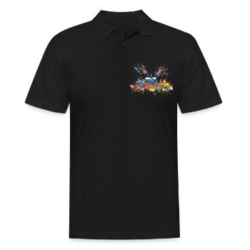 Cologne Kölle Carnaval Gebützt Kölle Alaaf Jeck Party - Polo Homme - noir - Devant - Kai (181cm)
