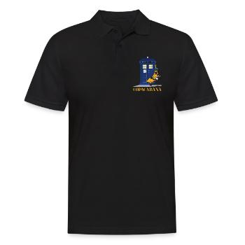Cadeau de la police de Copacabana au Brésil - Polo Homme - noir - Devant - Kai (181cm)
