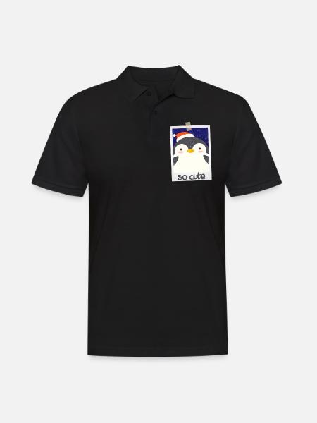 Pingouin si mignon 9/13 - Polo Homme - noir