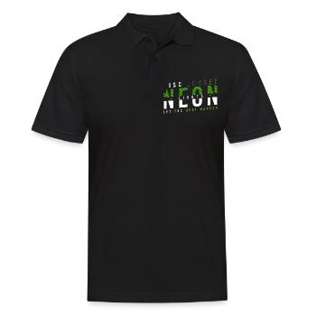 DJ Techno Sound - Men's Polo Shirt - black - Front - Kai (181cm)