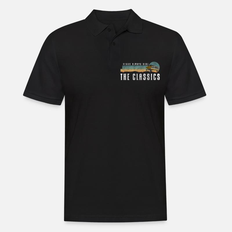 Car Classic Engine Legend - Men's Polo Shirt - black