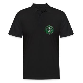 STEIERMARK - WAPPEN - T-SHIRT - POLOSHIRT - Männer Poloshirt - Schwarz - Vorne - Kai (181cm)