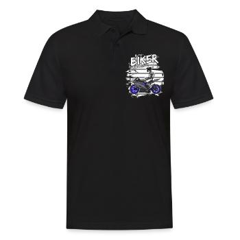 Moto Lifestyle / Moto / Moto motard - Polo Homme - noir - Devant - Kai (181cm)