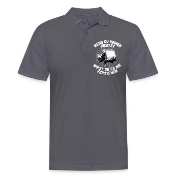 Multicar M25 Multicar Neu Multricar Lastkraftwagen - Männer Poloshirt - Anthrazit - Vorne - Nico (186cm)