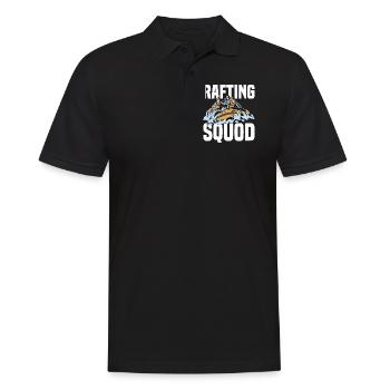 Tenue d’escouade de rafting pour les équipes de navigation de plaisance dans les montagnes - Polo Homme - noir - Devant - Kai (181cm)