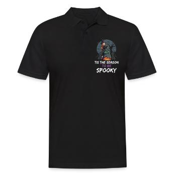 Witch - Men's Polo Shirt - black - Front - Kai (181cm)