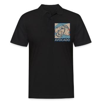 Vegetarian Vegetables Cinco De Mayo Mexican - Men's Polo Shirt - black - Front - Kai (181cm)