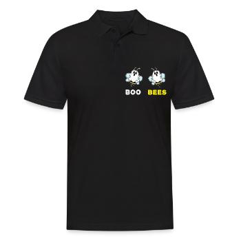 Boo Bees Halloween 2021 chapeau de sorcière effrayant - Polo Homme - noir - Devant - Kai (181cm)