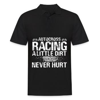 Autocross Rennen Racing Motorsport - Polo Homme - noir - Devant - Kai (181cm)