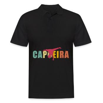 Capoeira - Polo Homme - noir - Devant - Kai (181cm)