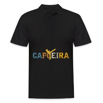 Capoeira - Polo Homme - noir - Devant - Kai (181cm)
