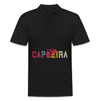 Capoeira - Polo Homme - noir - Devant - Kai (181cm)