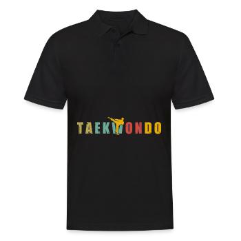 Taekwondo - Polo Homme - noir - Devant - Kai (181cm)