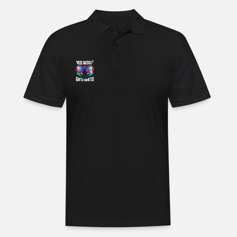 This view is free ! - Men's Polo Shirt - black