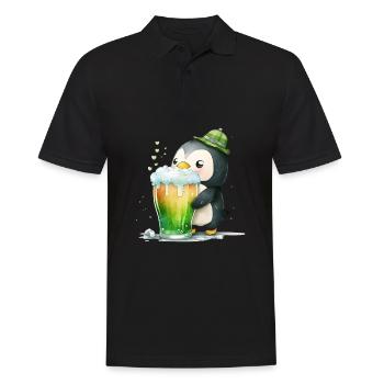 La Saint-Patrick en Irlande applaudit pour de bon - Polo Homme - noir - Devant - Kai (181cm)