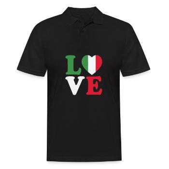 Italie Italie Italie Cadeaux Femme & Homme - Polo Homme - noir - Devant - Kai (181cm)