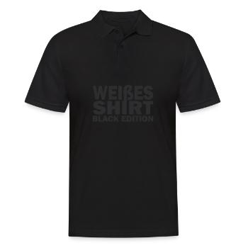 Discover the depth of black in any design - Men's Polo Shirt - black - Front - Kai (181cm)