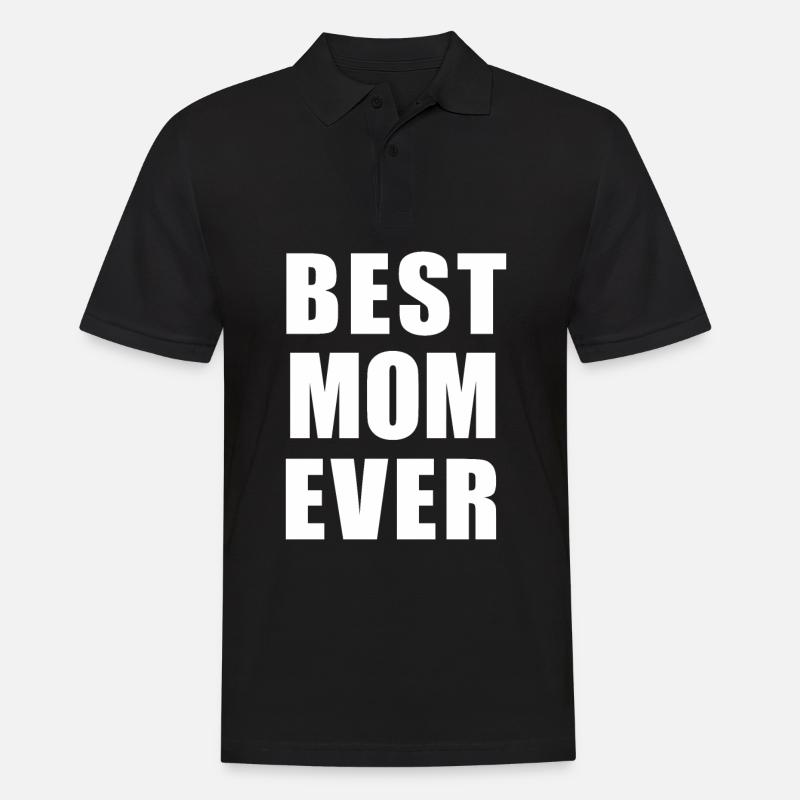 Beste Mutter Aller Zeiten - Männer Poloshirt - Schwarz