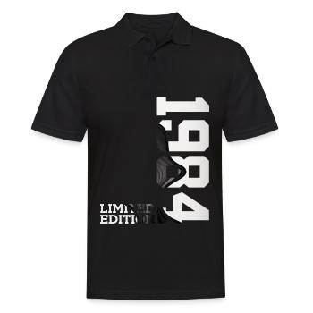 ÉDITION LIMITÉE 42E ANNIVERSAIRE 1984 - Polo Homme - noir - Devant - Kai (181cm)