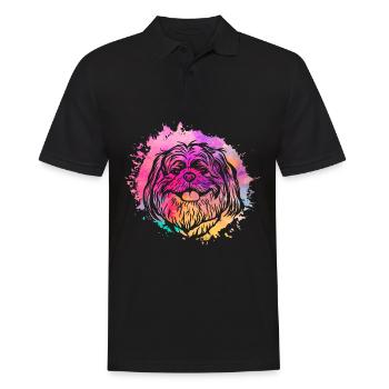 Shih Tzu - Polo Homme - noir - Devant - Kai (181cm)