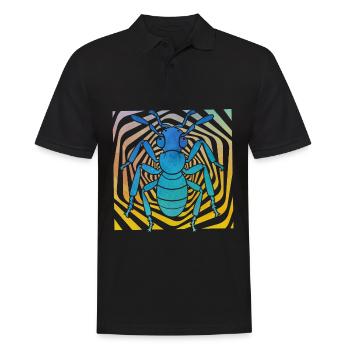 fourmi - Polo Homme - noir - Devant - Kai (181cm)